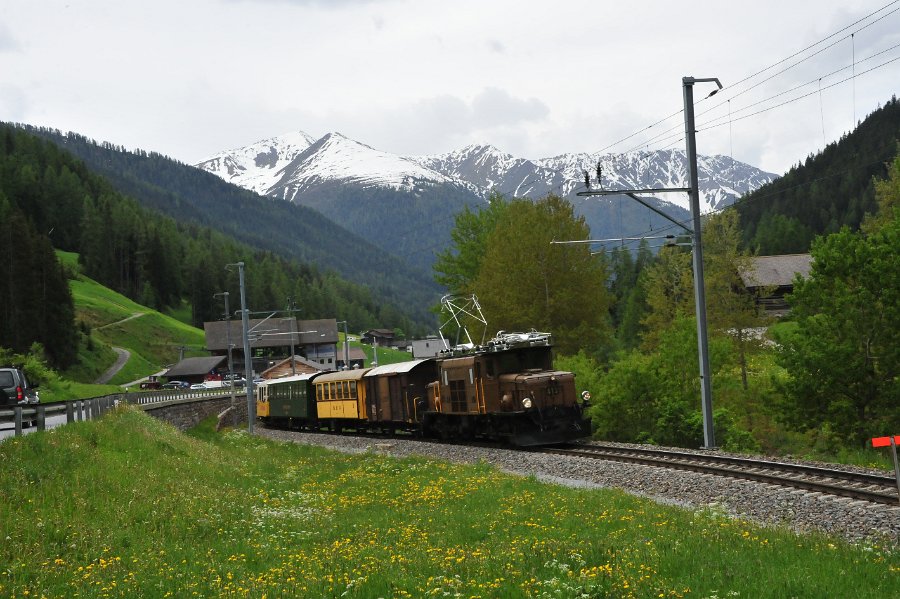 2019.06.11 RhB Ge 6-6 I 415 Krokodil von Davos nach Filisur und zurück (34)